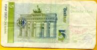 Deutschland 5 Deutsche Mark Stemplung Republik Wendland und Castor, interessantes Belegstück -