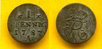 Preußen 1 Pfennig Frederick William II -