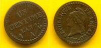 Frankreich 1 Centime Erste Republik (1792-1804) -