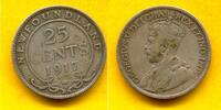 Kanada / Neufundland 25 Cents George V -