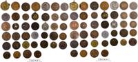 France Médaille Satirique Medal - Napoleon III - Lot of 38 satirical medals and coins -