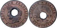 1 centime Coin France - Cochinchina - 1 centime - 1875 K Bordeaux -