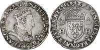 France Teston à la tête couronnée Coin France - Henri II - Teston à la tête Couronnée - 1551 D Lyon - Legend IPRAT -