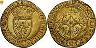 Écu dor 1380-1422 Coin - France Charles VI - Gold Ecu dor - Saint-lô - PCGS MS 63 - Treasure Hoard - the One Hundred Years war SPL / PCGS MS 63