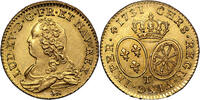 Louis d'or aux lunettes Coin France - Louis XV - Gold - Louis dor aux lunettes - 1731 T Nantes - Treasure of rue Mouffetard AU