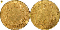 France 24 livres Coin France - Gold - 24 livres or Convention – 1793 – An II A -Paris -