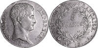 Coin France - Napoleon I - 5 Francs - An 13 A Paris VF