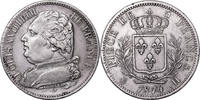 France 5 Francs Coin France - Louis XVIII - 5 Francs - 1814 H La Rochelle - 46 107 examples -