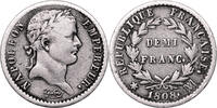 France 1/2 Franc Coin France - Napoleon I - Half Franc 1808 MA Marseille -