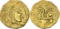Gauloise Statère Celtic Gaul coin - Parisii - Gold Stater - class V -