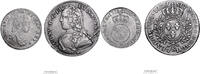 France 1/2 Écu, 1/4 Éccu Lot of 2 coins - Louis XV - 1/2 Écu - 1/4 Écu - 1718 BB Strasbourg - 1727 & Aix -
