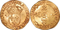 France Écu d'or au soleil Coin France - Louis XIII - Gold - Ecu d'or au soleil - 1635 B Rouen -
