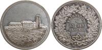 Deutschland- Harz Zinnmedaille - Erinnerung an den Brocken, Gipfelturm und Hütte. Selten -