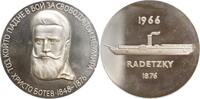 Bulgarien - Medaille versilberte Medaille a.d. 90. Todestag d. Bulgar. Nationalhelden Hristo Botev -