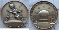 USA - Medaille schwere Bronzemedaille auf das Hayden Planetarium in New York -