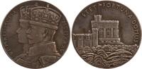Großbritannien - Medaille Silbermedaille (sig. P.M.) a. d. Silberhochzeit v. King George V & Queen Mary -