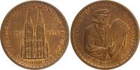 Deutschland/Weimarer Republik - Medaille v. Oskar Glöckler a.d. 680-Jahrfeier d. Grundsteinlegung d. Kölner Doms 1248 -