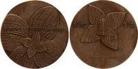 Frankreich - Medaille v. Christiane Idoux, Floralies Internationales Paris, Stück f. Prof. W. Renard -