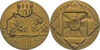 Polen - Medaille Bronzemedaille a. d. Gesamtpolnische Philatelistische Ausstellung Torun (Thorn) -