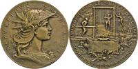 Frankreich - Medaille Bronzemed. v. H. Dubois a.d. Concours de Gymnastique, Preis d. Kriegsministers -