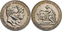 Deutschland/Kaiserreich - Medaille Silbermed. v. Max Barduleck a. d. Geburt v. Prinz Georg dem Jüngeren von Sachsen -