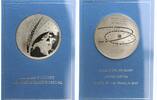 USA - Medaille Silbermed. a. Halley's Comet, 1986er Ereignis, Abstand z. Erde, Abstand zum Mond -