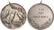 Deutschland/Hamburg - Medaille Preismedaille 3. Platz Ham(r)burger Freunde d. Kanarienvögel, sehr selten -