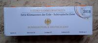 Deutschland 5x 5 Euro BRD Klimazonen, Subtropische Zone, Originalverpackt -