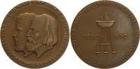 Ungarn Bronzemedaille (v. Ivan I) auf die Freiheitskämper von 1860, Kossuth und Garibaldi, R -