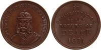 Großbritannien/dt. Kaiserreich - Medaille britische Medaille Gedenkmedaille auf Kaiser Wilhelm I. und den Frieden 1871 -