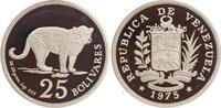 Venezuela 25 Bolivares Wildlife - Jaguar -