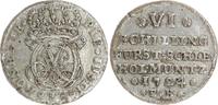 Altdeutschland / S-H / Gottorf - 6 Schilling 6 Schilling, 1724 BH, Tönning, gekröntes Monogram, rauer Schrötling -