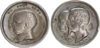 Frankreich - Kleine Silbermedaille (1856) v. Caque a.d. Taufe d. Sohnes v. Napoleon III -
