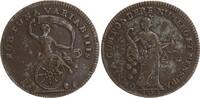 Deutschland - Harz Kupfer-Münzmeisterjeton Johann Wilhelm Schlemm in Clausthal, 1753- 1780. 2 Exemplare -