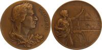 Deutschland - Marbach Bronzemedaille - (v. Mayer & Wilhelm) Friedrich von Schiller, 1759-1805, Erőffnung des Museums -