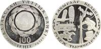 Kasachstan 100 Tenge - Millenium, zwei Jahrtausende, in Münzkapsel -
