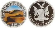 Namibia 10 Dollars - 5 Jahre Unabhängigkeit -