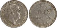 Mecklenburg-Schwerin 1/12 Taler Friedrich Franz II. (1842-1883). -