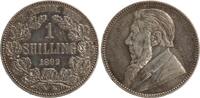Südafrika 1 Shilling - Ohm Krüger, 1857-1902. -