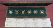 Deutschland - 6 x 20&euro; 2010-2015 6 x Deutscher Wald, je 1/8 Unze, verschi... 3399,00 EUR  Excl. 8,00 EUR Verzending