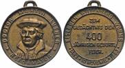 Deutschland Medaille - 400. Geburtstag Martin Luther. Eisleben - Wittenberg - Worms -