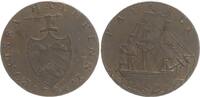 Großbritannien Halfpenny 1794 - George Edward Sargeants Portsea. ss-vz 60,00 EUR  Excl. 15,00 EUR Verzending