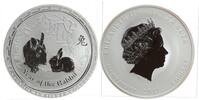Australien - 1 Dollar 1 Unze Silber, Lunar Hase -