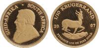 S&uuml;dafrika - 1/10 Kr&uuml;gerrand 2007 1/10 Unze Gold, geringe Auflage! PP, mi... 775,00 EUR  Excl. 8,00 EUR Verzending