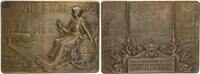 Frankreich - Le Havre - Bronzeplakette 1905 (v. Hippolyte Lef&egrave;bvre) Ligu... 55,00 EUR  Excl. 15,00 EUR Verzending