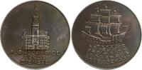 Deutschland - Hamburg Silbermedaille Hamburger Freihafen-Lagerhaus-Gesellschaft für 25-jähr. treue Dienste -