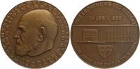 Österreich Bronzemedaille v. Welz auf die Eröffnung des Historischen Museums der Stadt Wien -