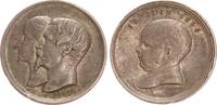 Frankreich - Medaille Silbermed. v. Armand Auguste Caqué a. d. Geburt v. Prinz Eugène Louis Bonaparte -