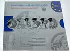 Deutschland 6x 10 Euro BRD Set im orig.-Folder -