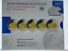 Deutschland 5x 2 Euro BRD Mecklenburg-Vorpommern, Set im orig.-Folder -
